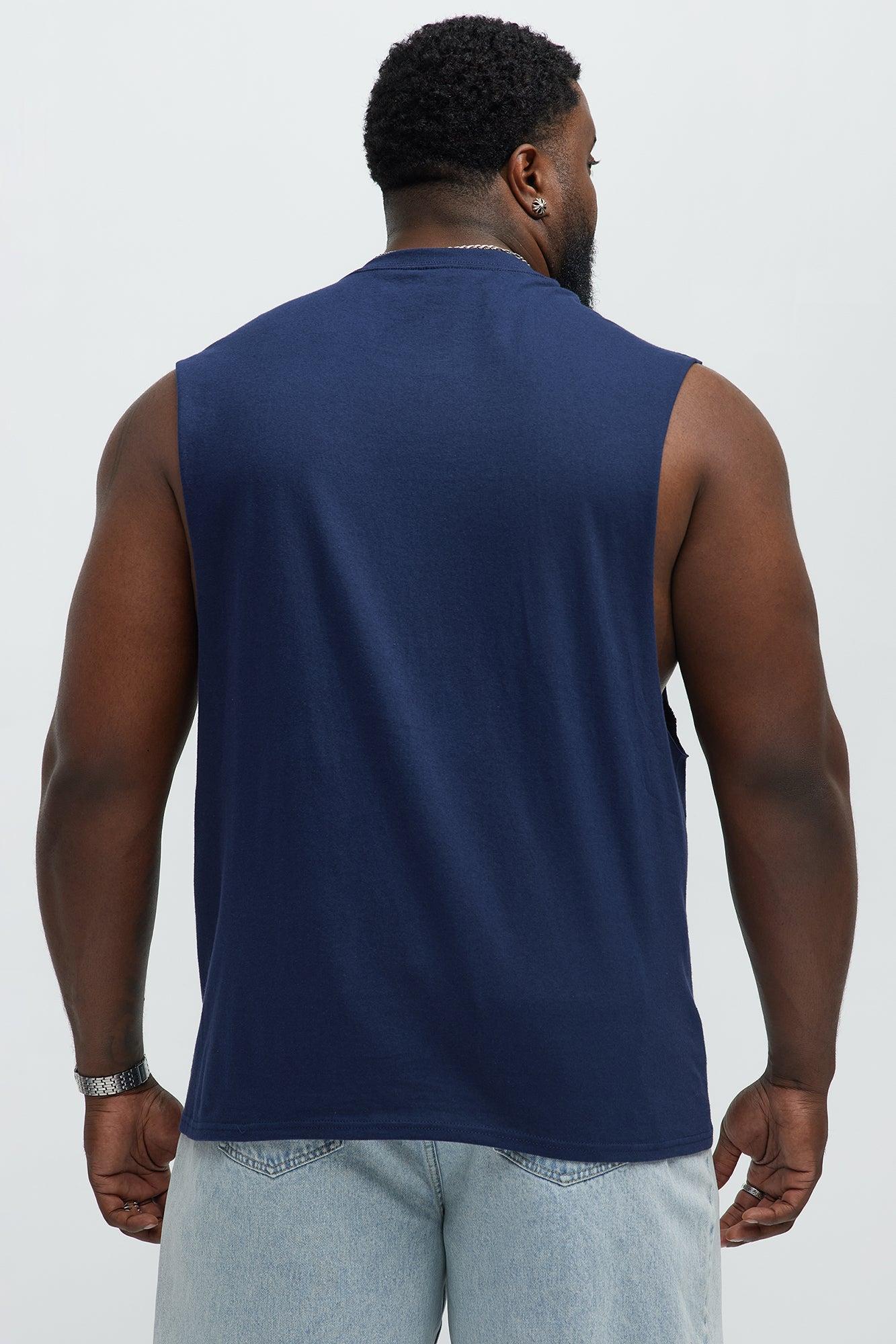Summer League NYC Muscle Tee - Navy Product Image