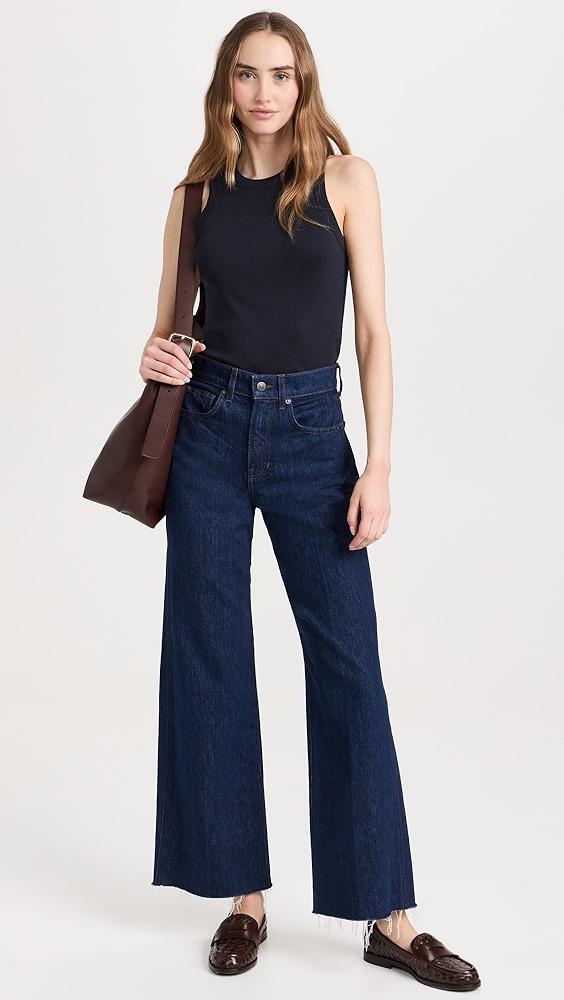 Madewell The Essential Bucket Tote in Leather Chocolate Raisin Leather One Size Product Image
