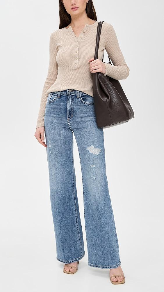 Joe's Jeans The Mia Wide Leg Jeans | Shopbop Product Image