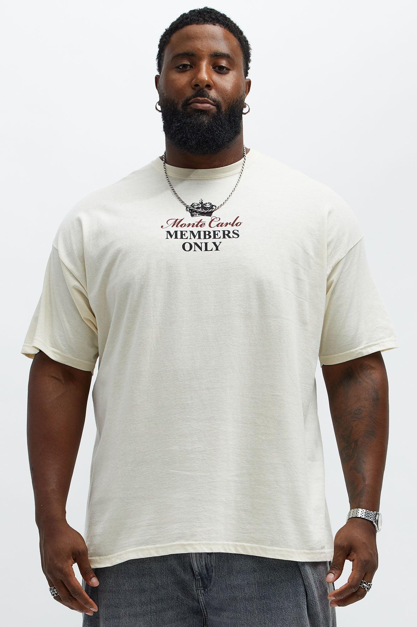 Monte Carlo Royal Club Short Sleeve Tee - Natural Product Image