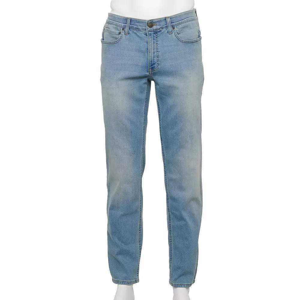 Men's Sonoma Goods For Life® Straight-Fit Flexwear Jean, Size: 32X30, Light Blue Product Image