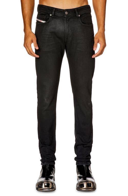 Diesel 1979 Sleenker Stretch Skinny Fit Jeans in Black Denim Product Image