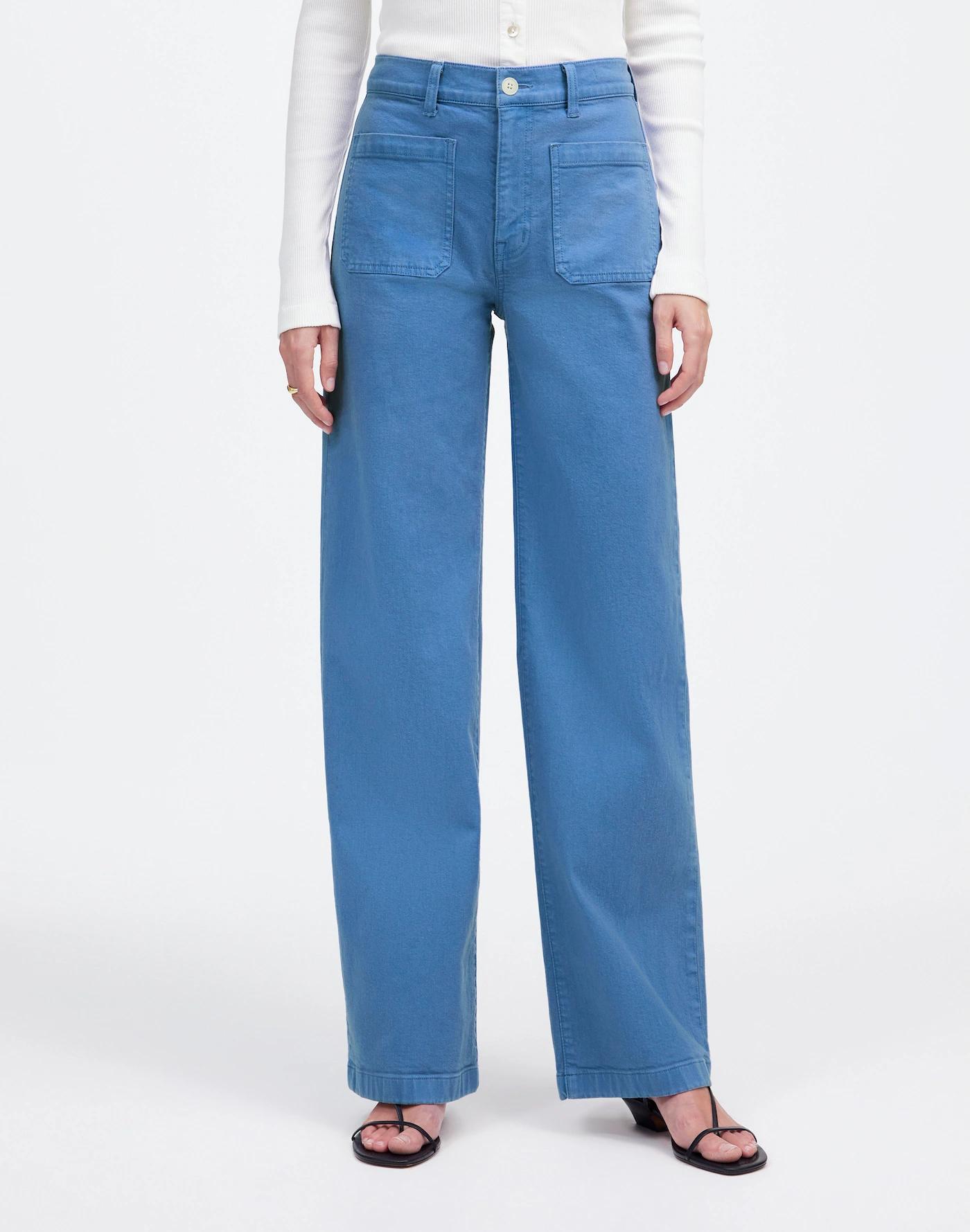 The Emmett Wide-Leg Pant: Patch Pocket Edition Product Image