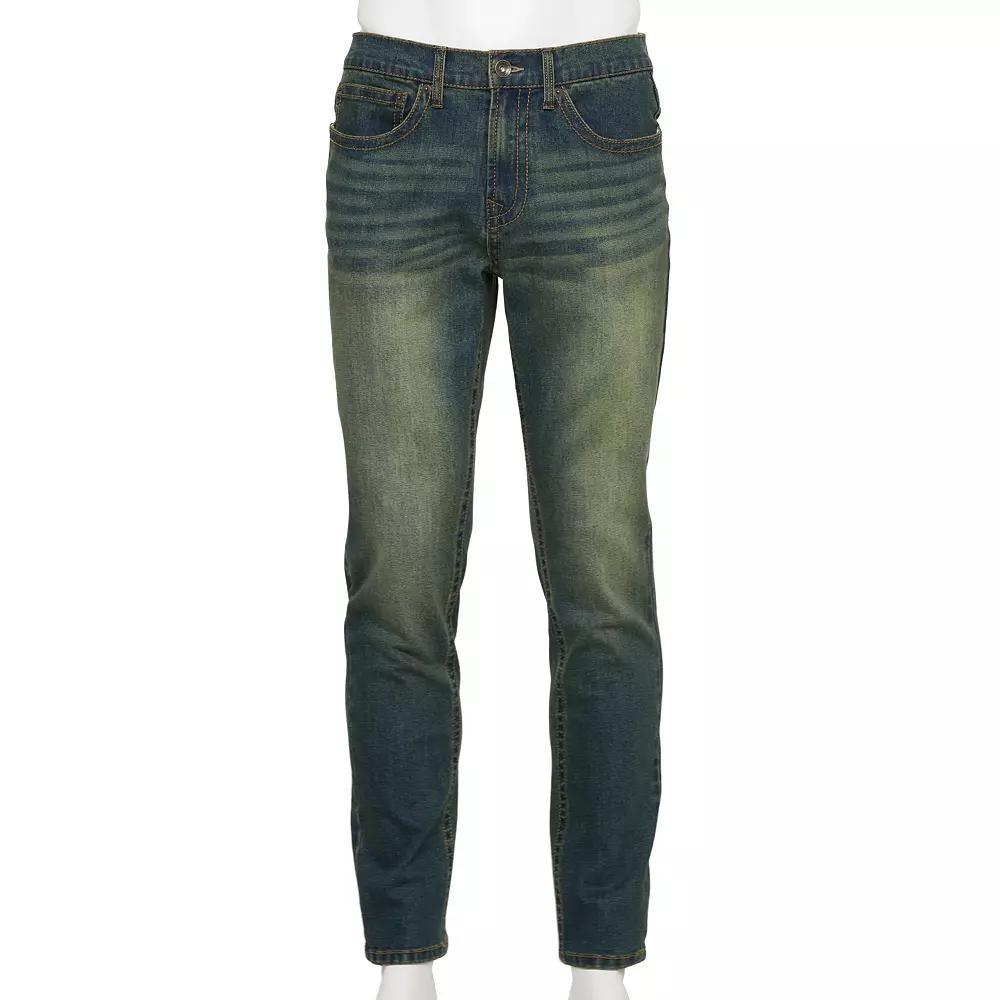 Mens Lazer Embroidered Slim Fit Jeans Product Image