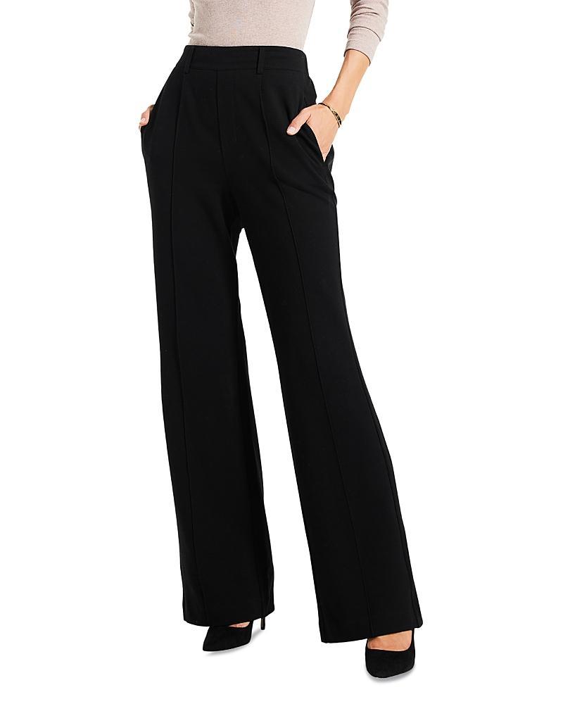 Nic+Zoe Wide Leg Pleated Knit Pants Product Image