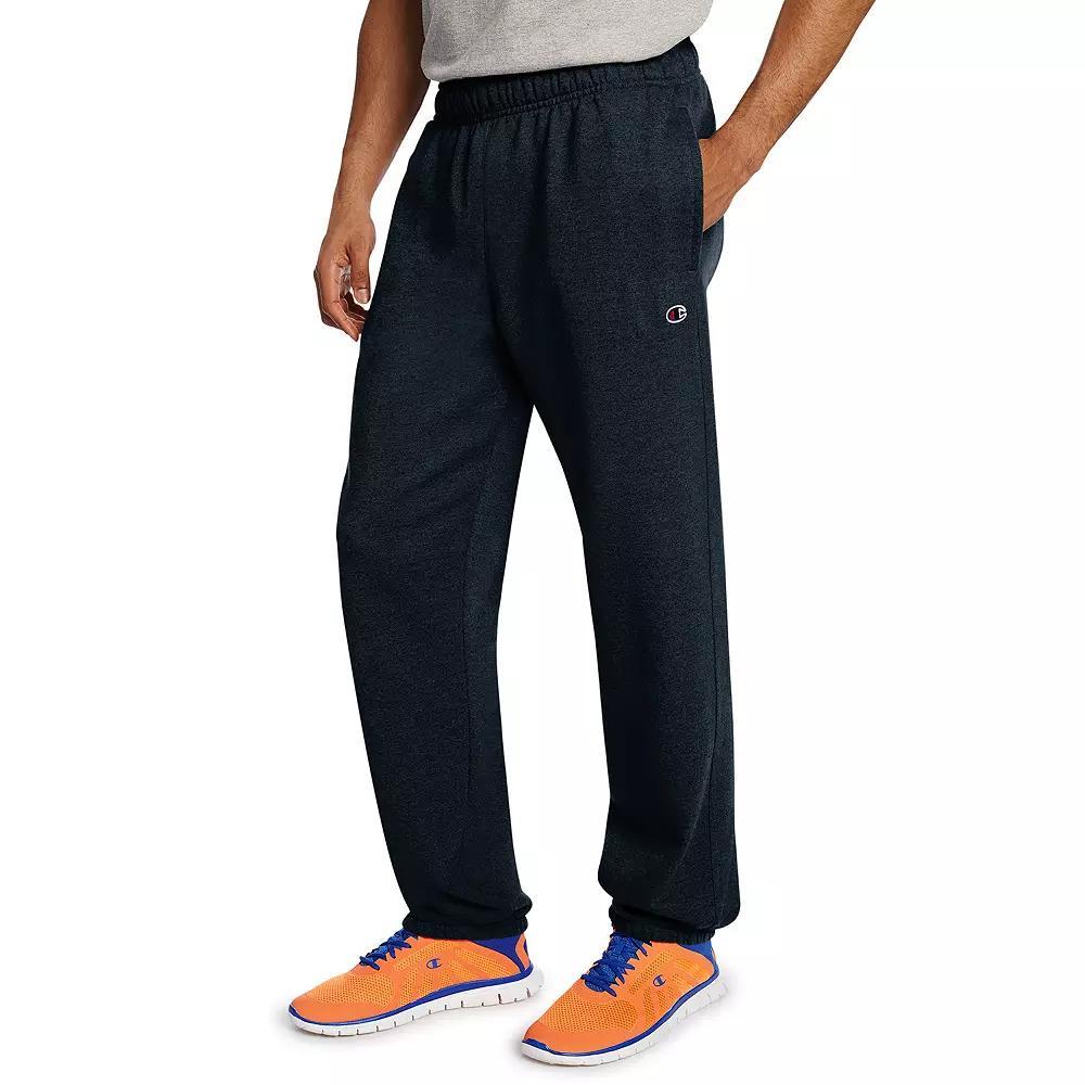 Men's Champion® Cinched Fleece Pants, Size: Medium, Oxford Gray Product Image