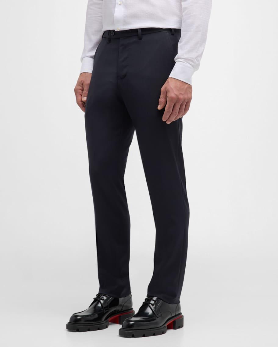 Mens G-Line Flat Front Trousers Product Image