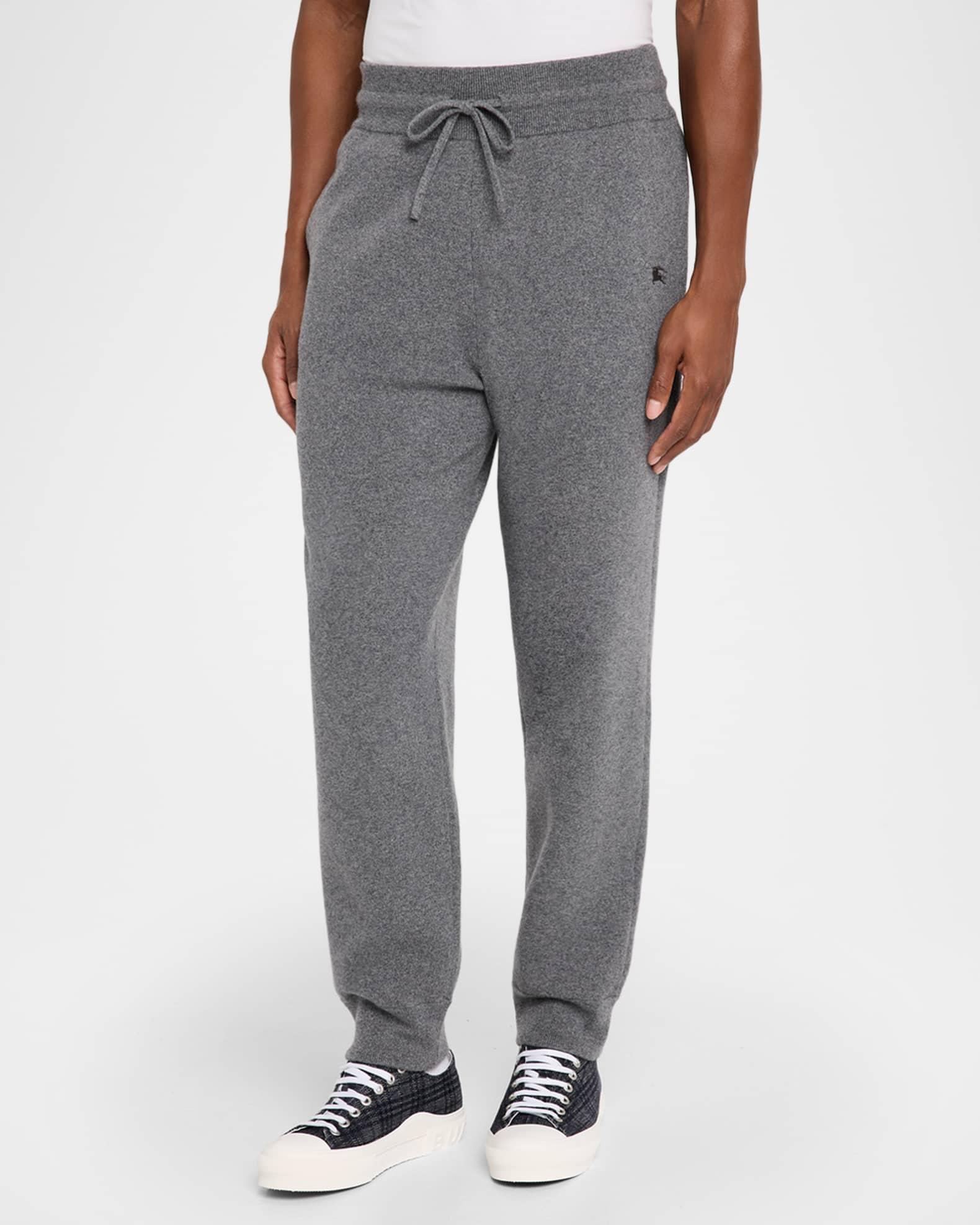 Men's Cashmere-Blend Knit Trousers Product Image