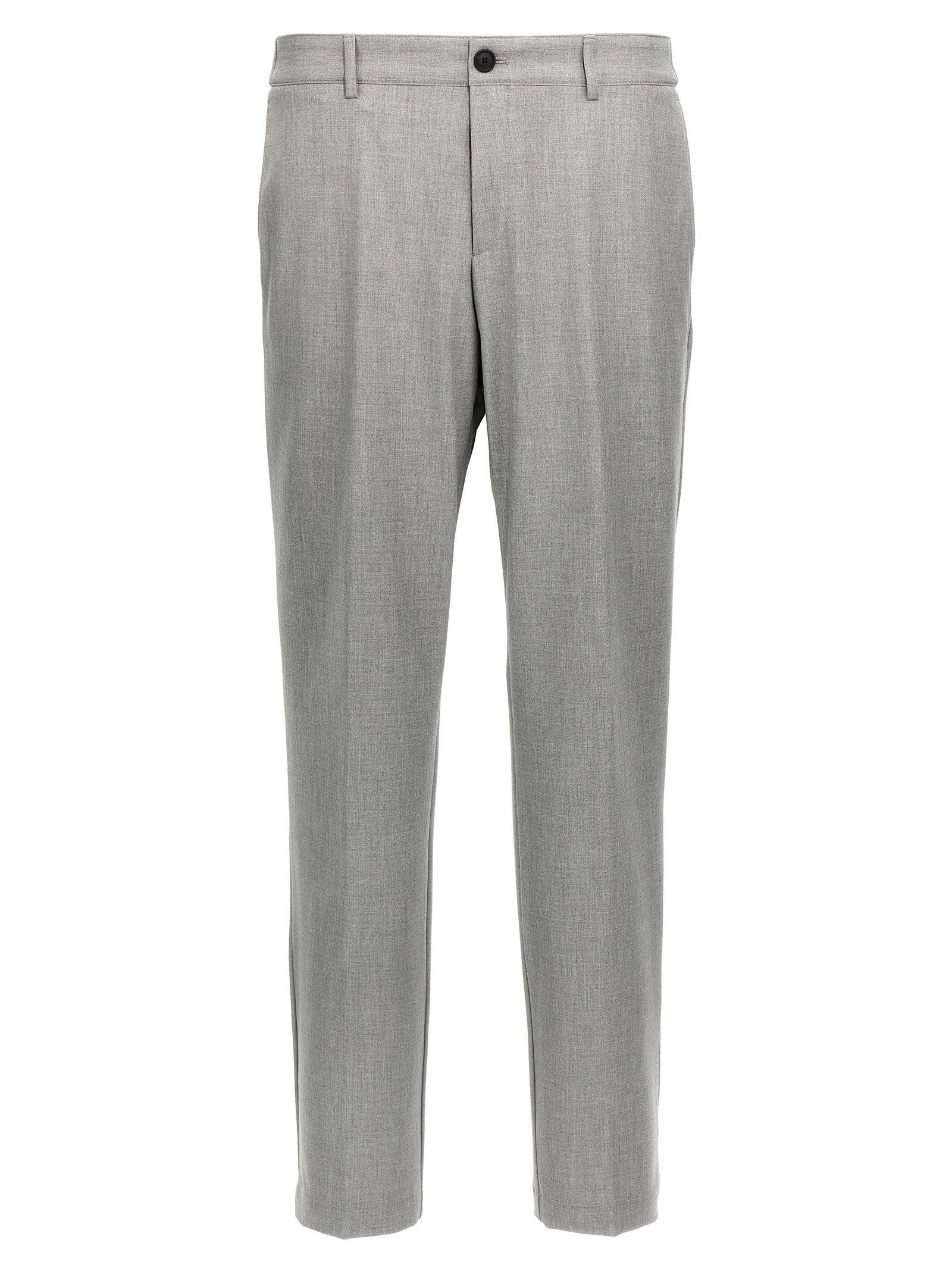 HUGO BOSS Genius El Pants In Gray Product Image