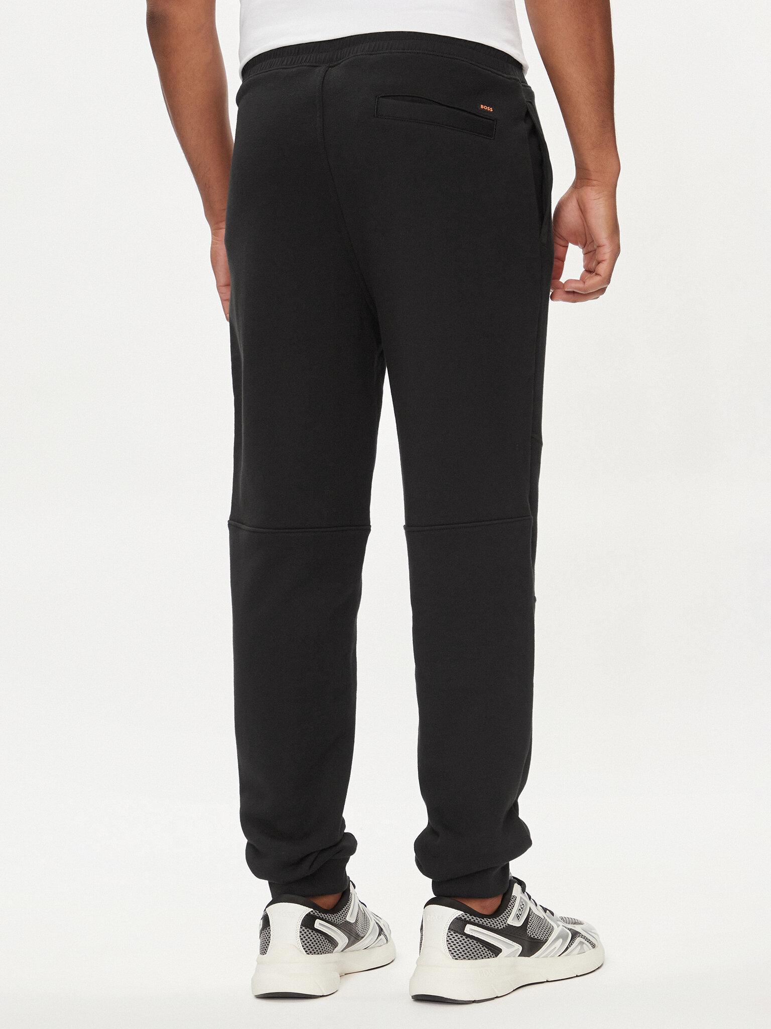 HUGO BOSS Drawstring Side-pocket Sweatpants In Black Product Image