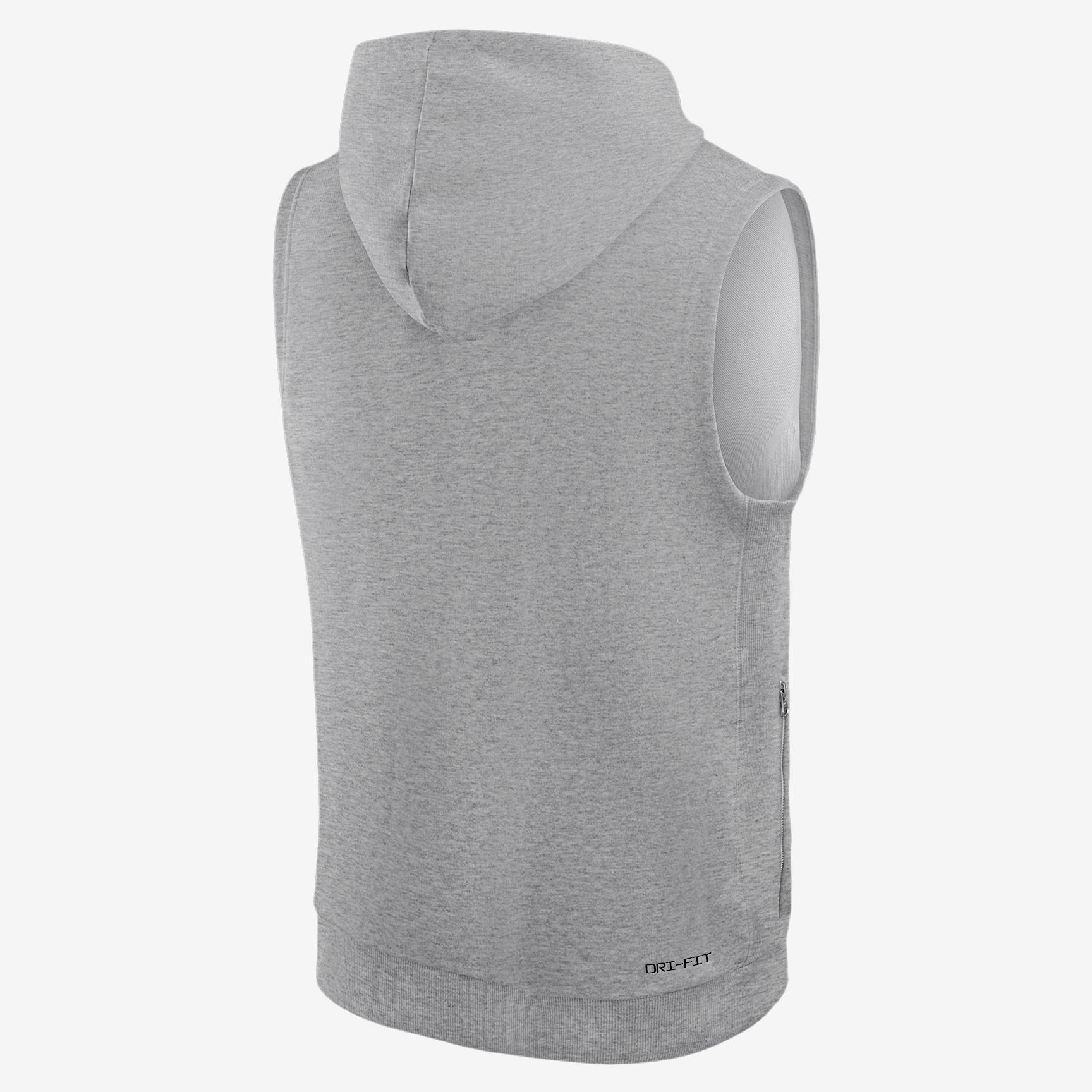 Texas Sideline Men's Nike Dri-FIT College Sleeveless Pullover Hoodie Product Image