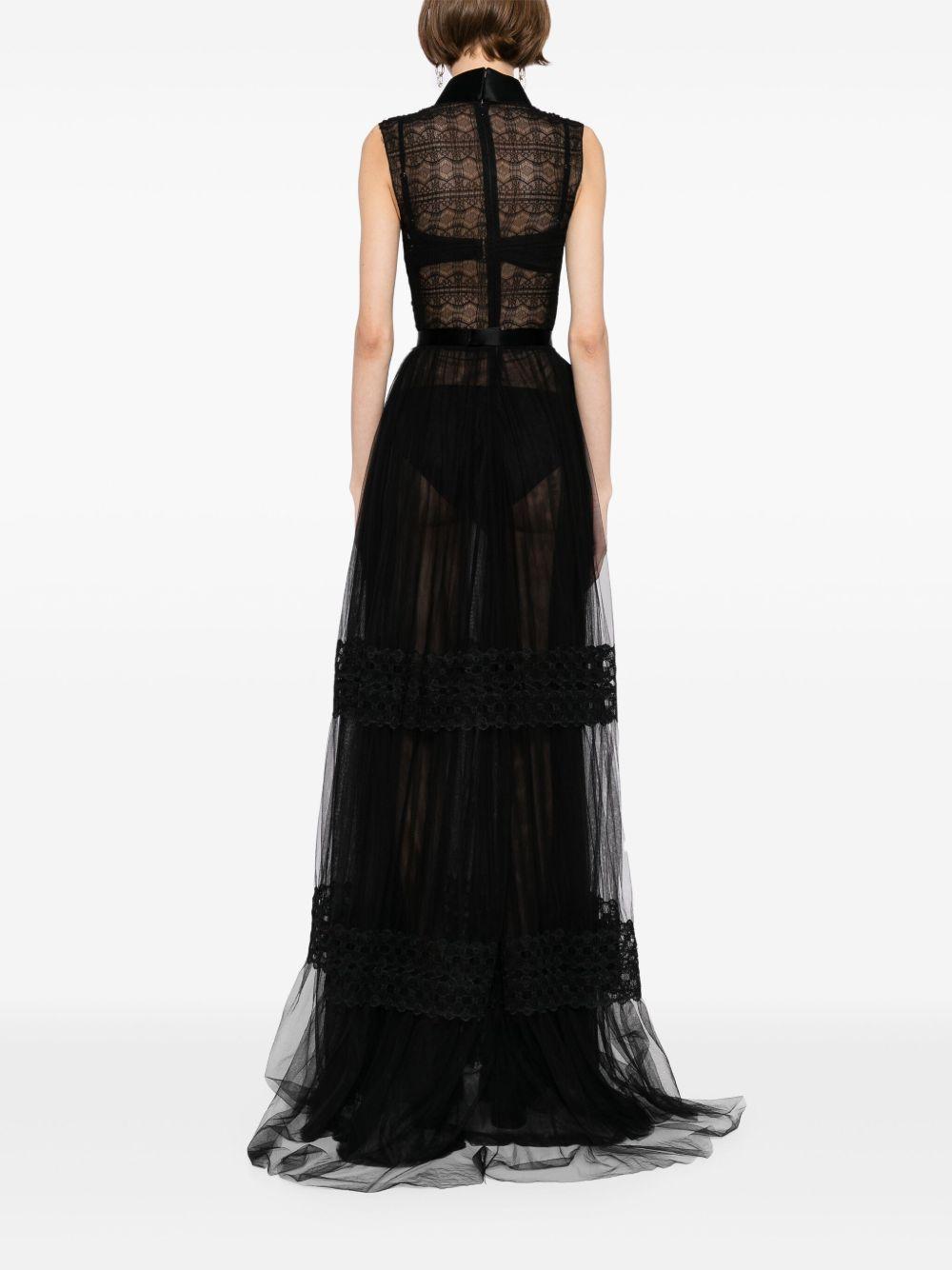 lace sleeveless dress Product Image