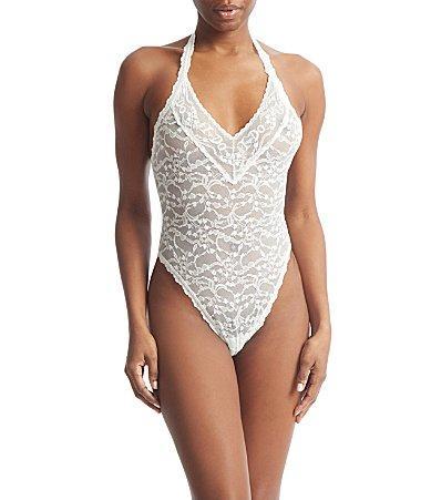 Womens I Do Shimmer Lace Bridal Teddy Product Image