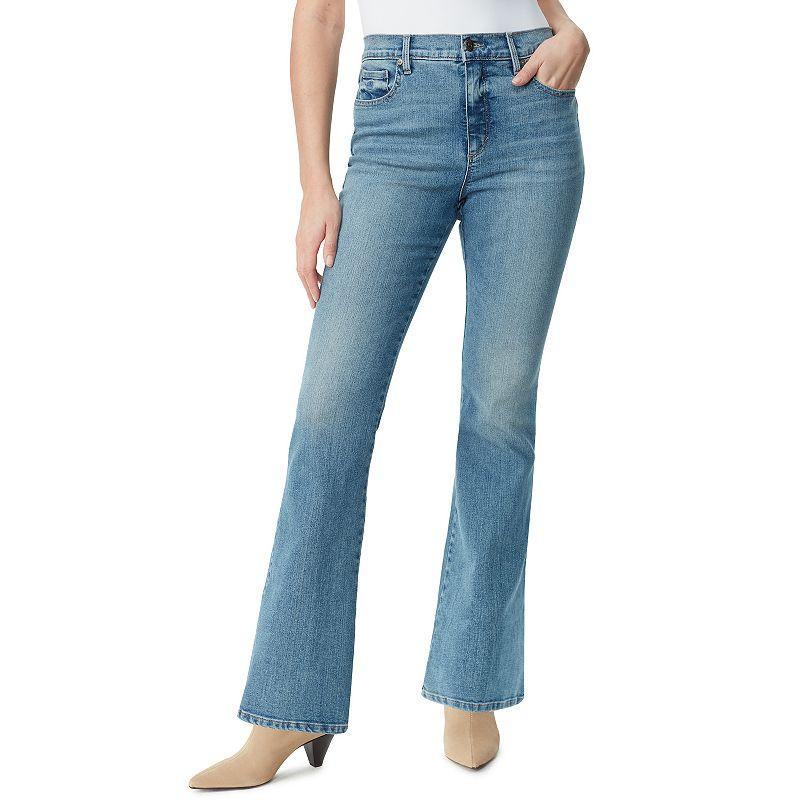 Petite Gloria Vanderbilt Amanda Bootcut Jeans, Womens Product Image