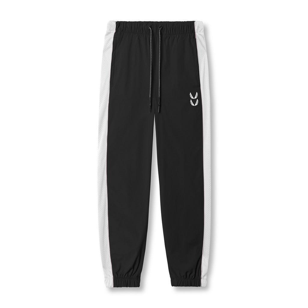 0796. Ripstop Oversized Track Pant - Black Product Image