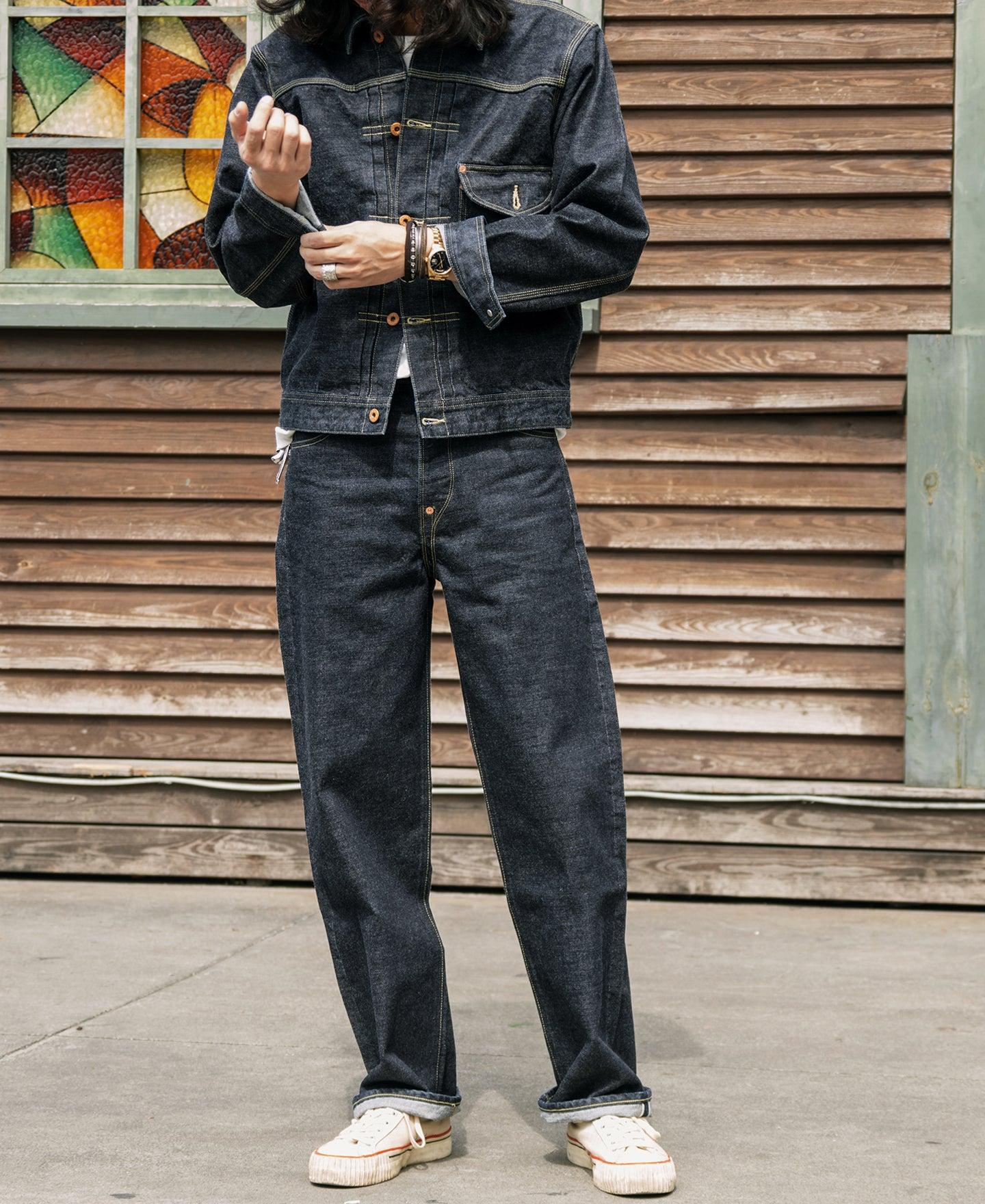 1936 Model Cowboy Selvedge Denim Jeans Product Image