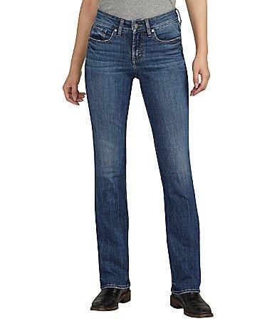 Silver Jeans Co. Suki Mid Rise Power Stretch Slim Bootcut Jeans Product Image