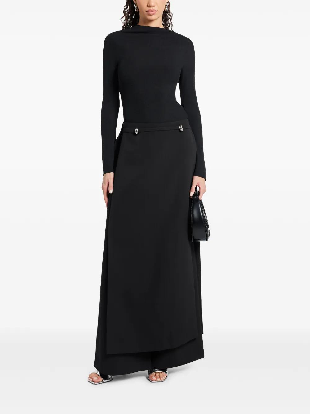asymmetric-neck top  Product Image