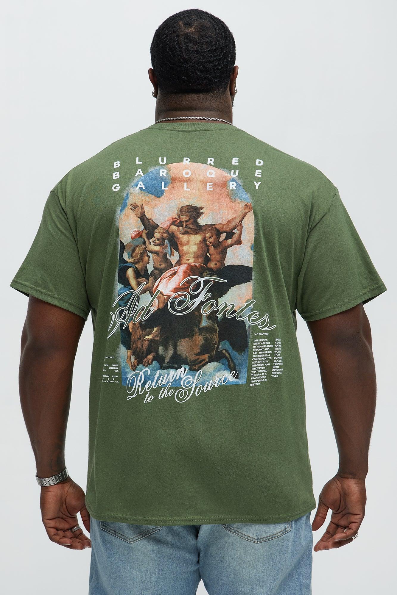 AD Fonte Short Sleeve Tee - Olive Product Image