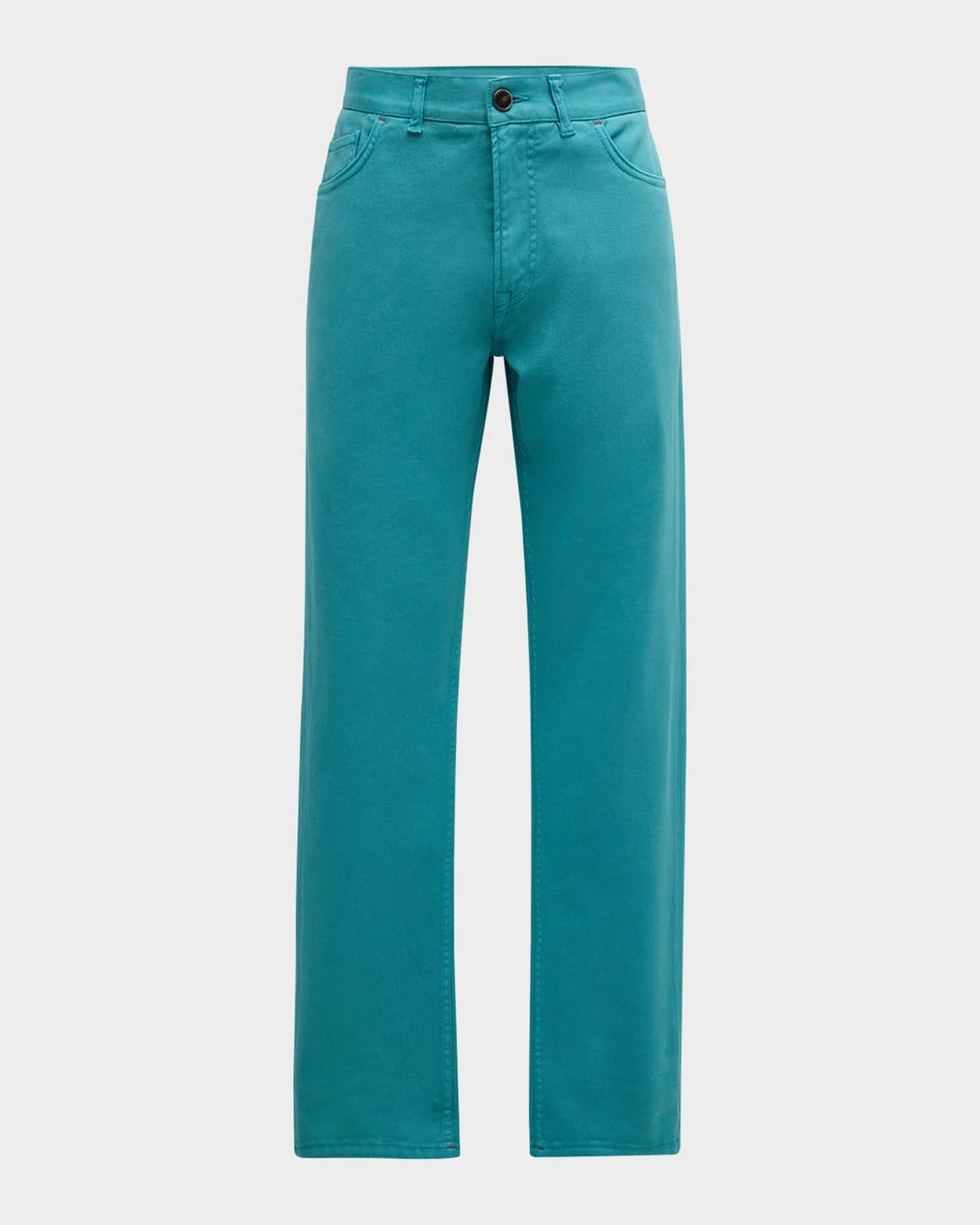 Mens Tapered Leg 5-Pocket Pants Product Image