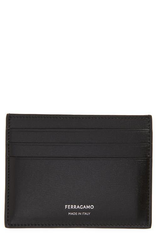 Ferragamo Mens Leather Card Case Product Image
