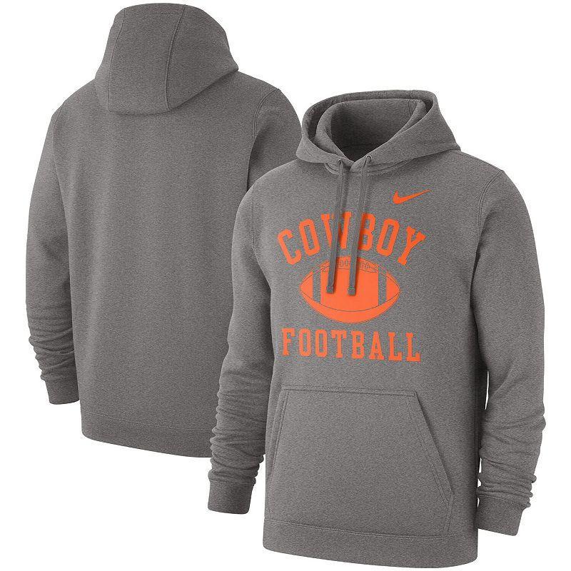 Men's Nike Scarlet Ohio State Buckeyes Basketball Icon Club Fleece Pullover Hoodie, Size: 2XL, Red Product Image