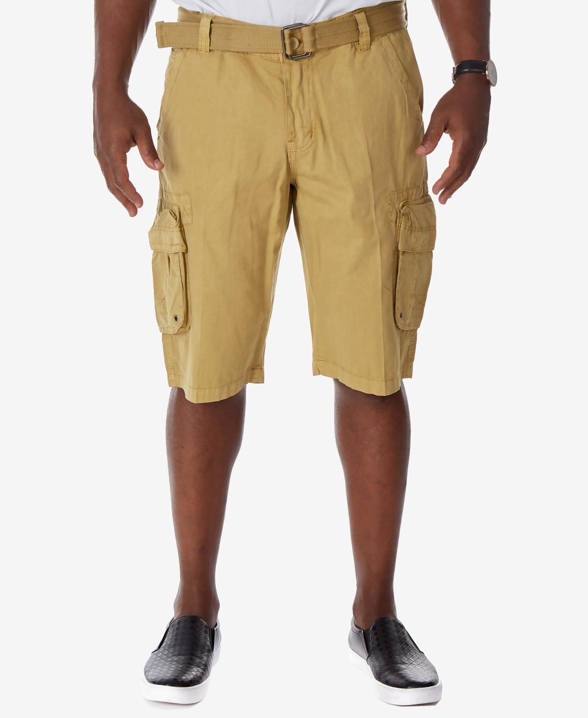 Men's RAW X by Xray Regular-Fit Belted Cargo Shorts, Size: 30, Green Product Image