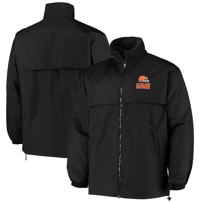 Men's Dunbrooke Black Minnesota Vikings Triumph Fleece Full-Zip Jacket, Size: Small Product Image