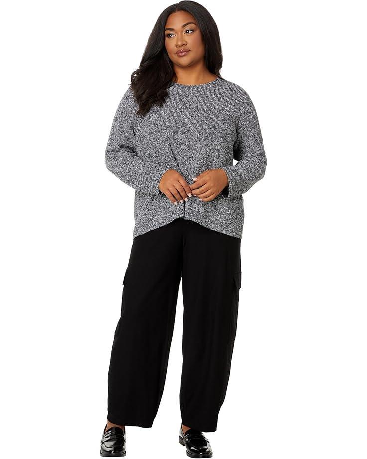 Round Neck Cropped Box Top Product Image