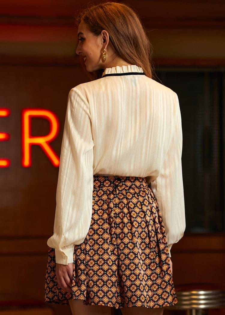 Match Made in Heaven Balloon Sleeve Blouse Product Image