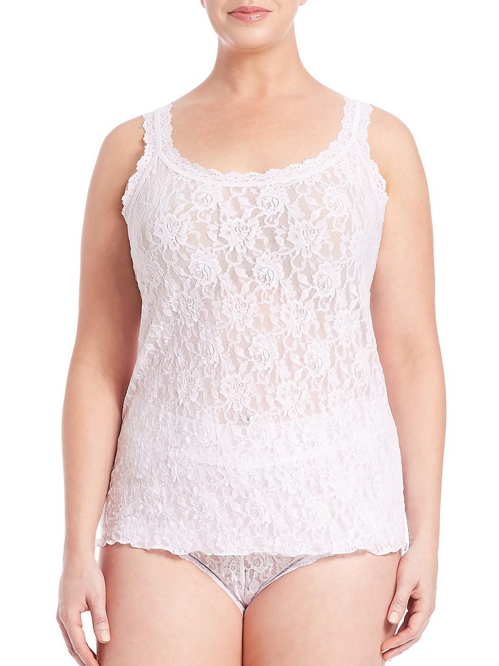 Hanky Panky Plus Size Lace Camisole Product Image