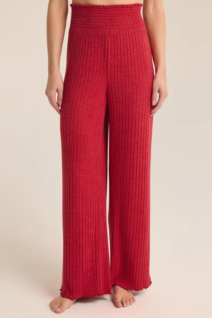 Dawn Smocked Rib Pant Product Image