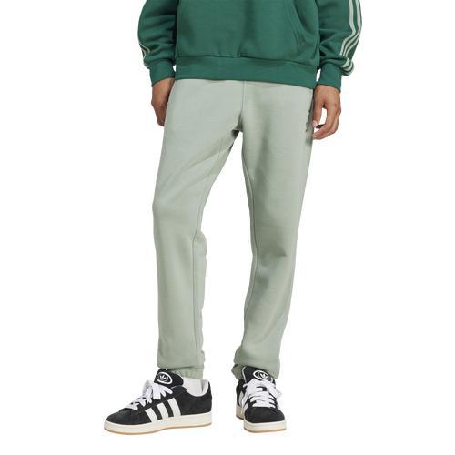 adidas Trefoil Essentials Pants Silver Green XL Mens Product Image