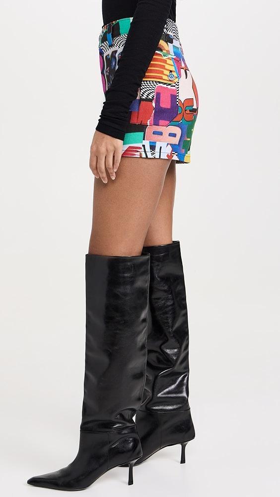 BruceGlen Few Words High Waist Cargo Mini Skirt | Shopbop Product Image