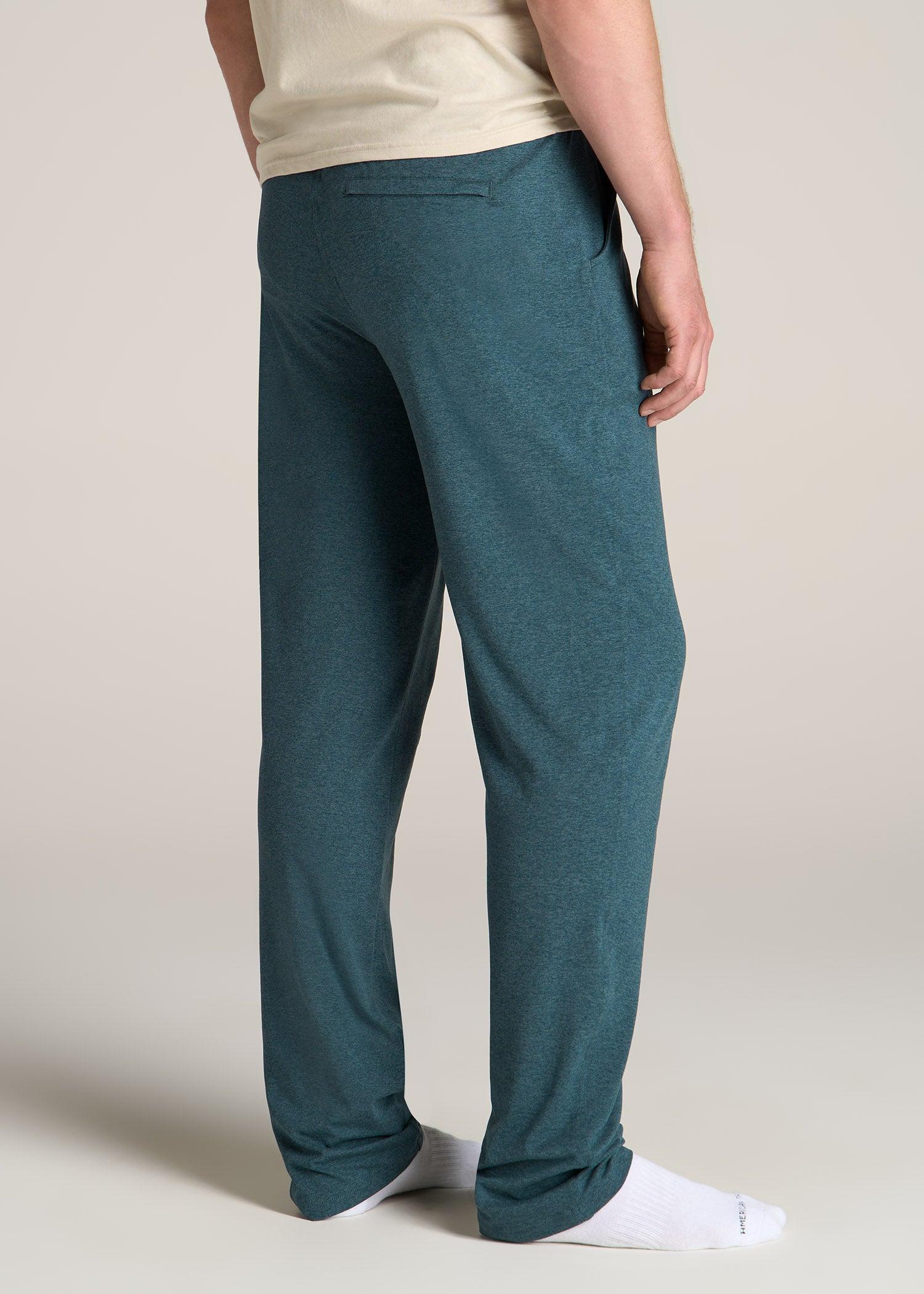 Weekender Stretch Men's Tall Lounge Pant in Dark Teal Mix Product Image