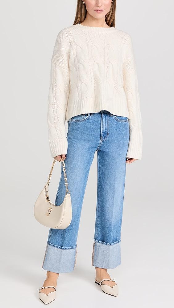 Sablyn Cable Knit Cashmere Sweater | Shopbop Product Image