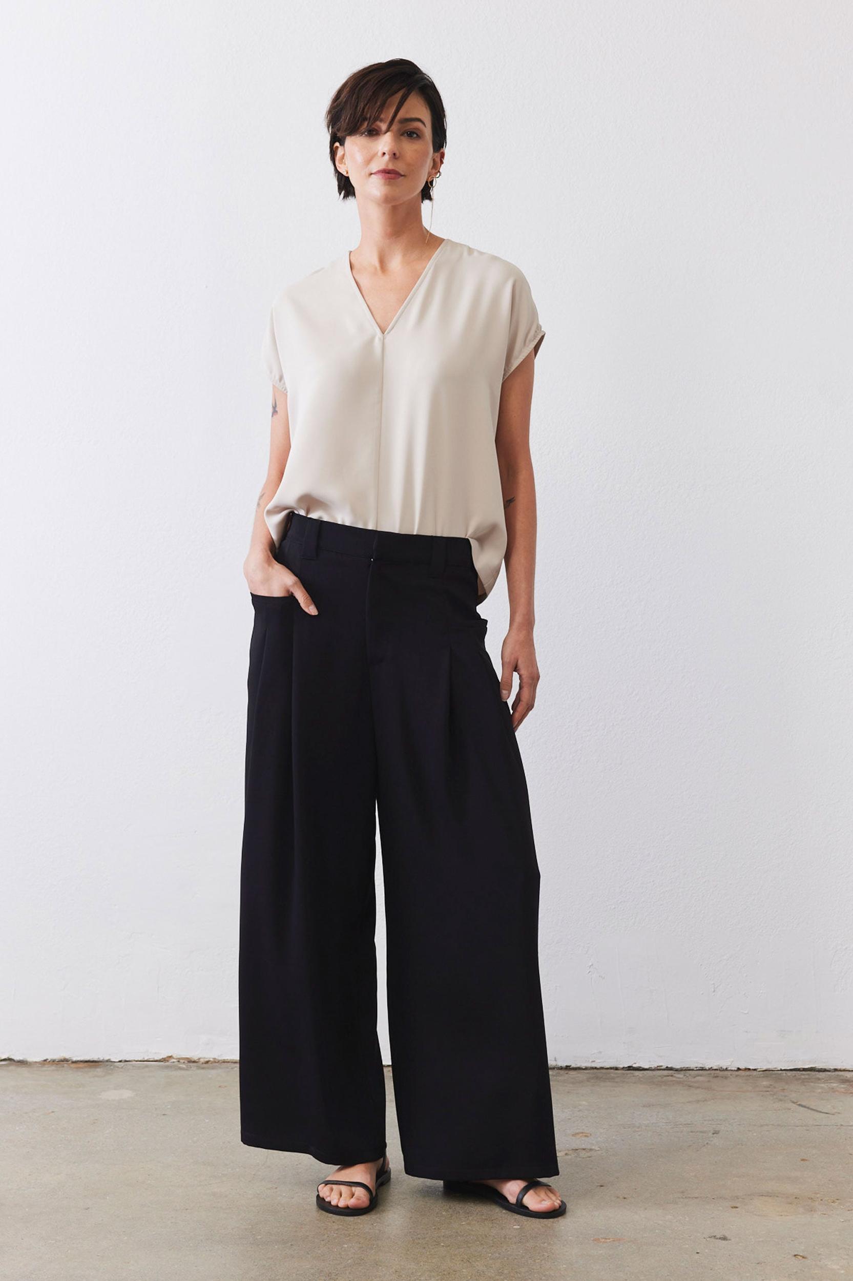 The Keen Wide Leg Trouser Product Image