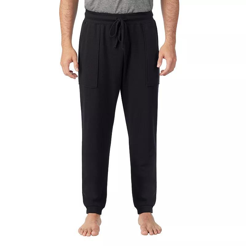 Mens Cuddl Duds Essentials Banded-Bottom Pajama Pants Product Image