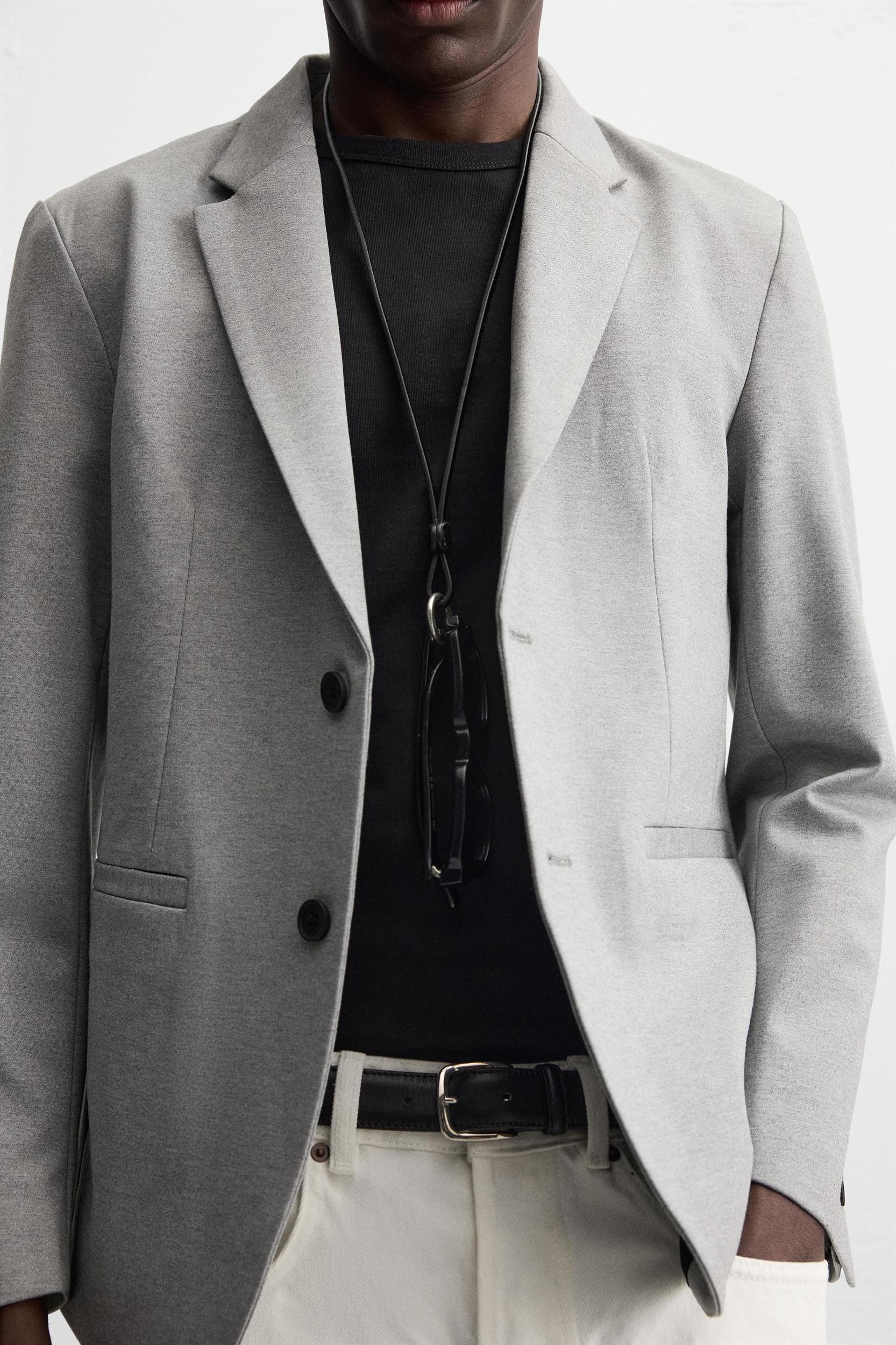SLIM FIT COMFORT BLAZER Product Image