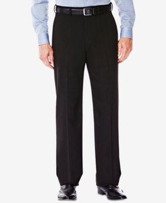Men's J.M. Haggar® Premium Classic-Fit Flat-Front Stretch Suit Pants, Size: 40X29, Oatmeal Product Image