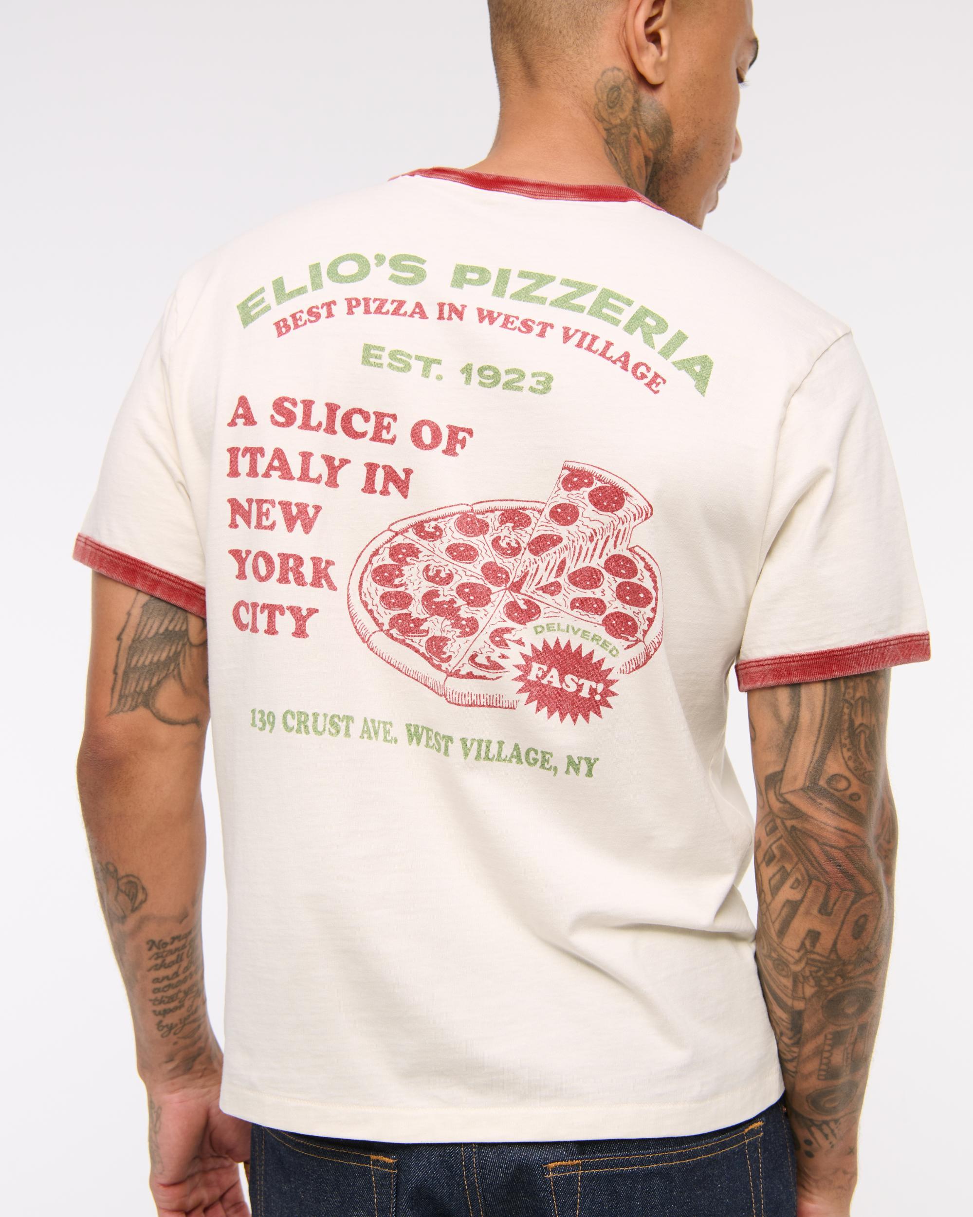 Cocktail Lounge Shrunken Graphic Tee Product Image