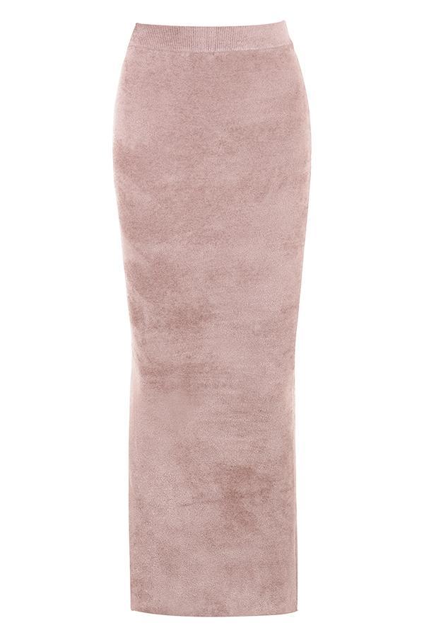 Rene Rose Chenille Maxi Skirt Product Image