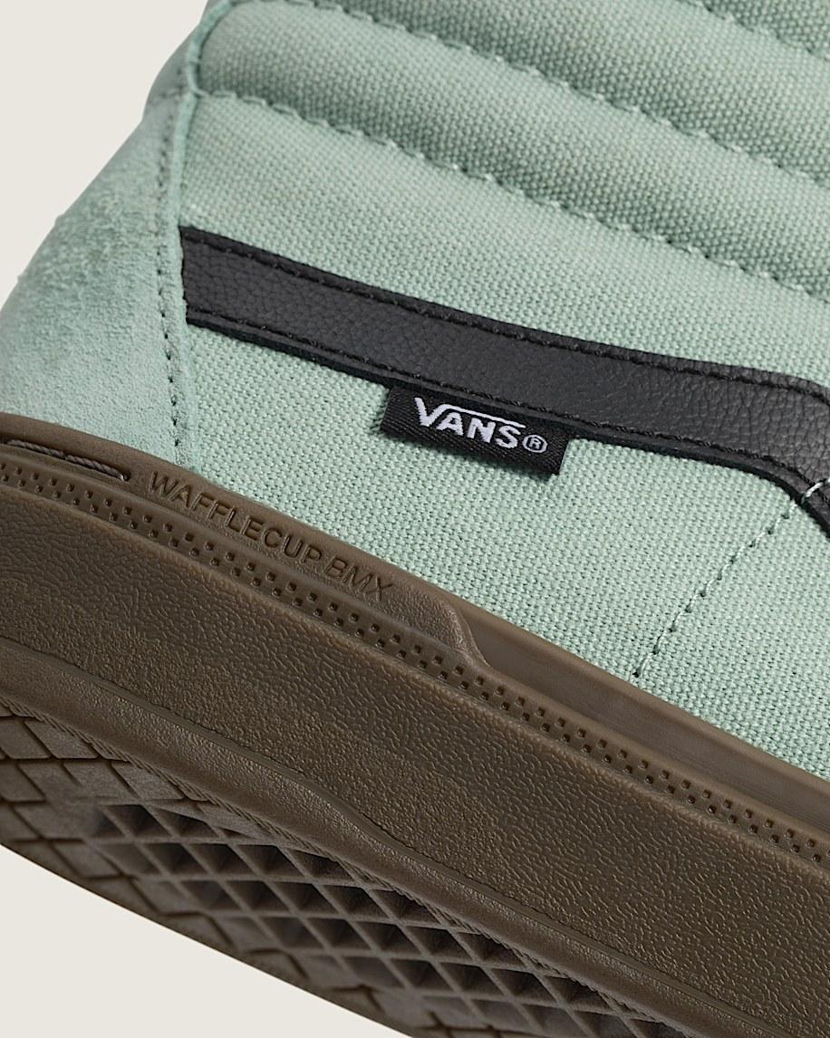BMX Sk8-Hi Gum Shoe in Grey / Olive Green| Vans US Product Image
