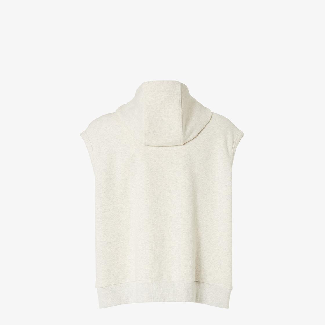 SweatshirtLight gray cotton sweatshirt Product Image