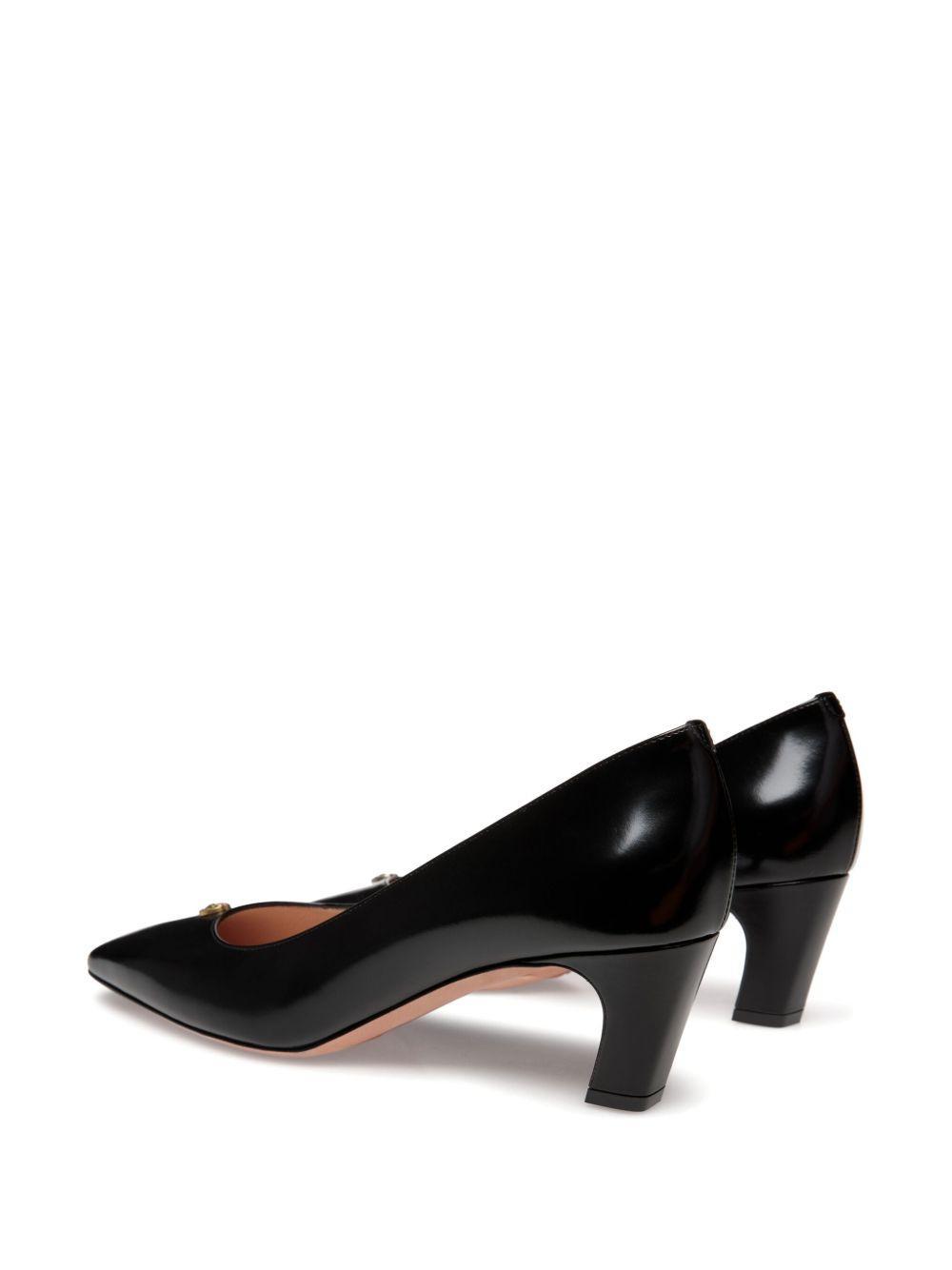 50mm logo-plaque pumps Product Image