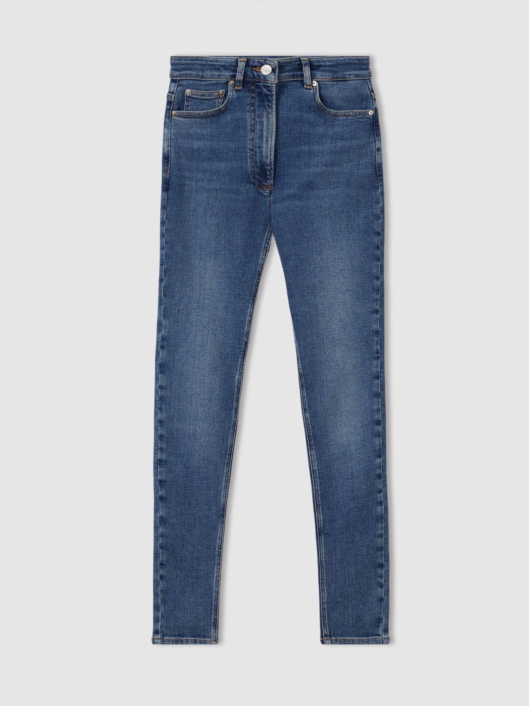 Skinny Jeans in Mid Blue Product Image