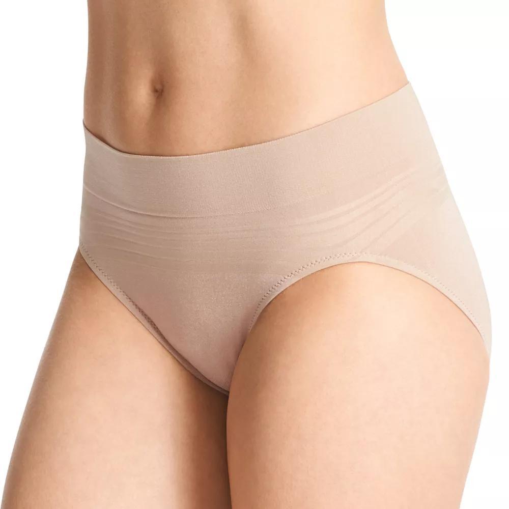 Warners No Pinching, No Problems® Dig-Free Comfort Waist Smooth and Seamless Hi-Cut RT5501P, Women's, Size: Medium, Toasted Brown Product Image