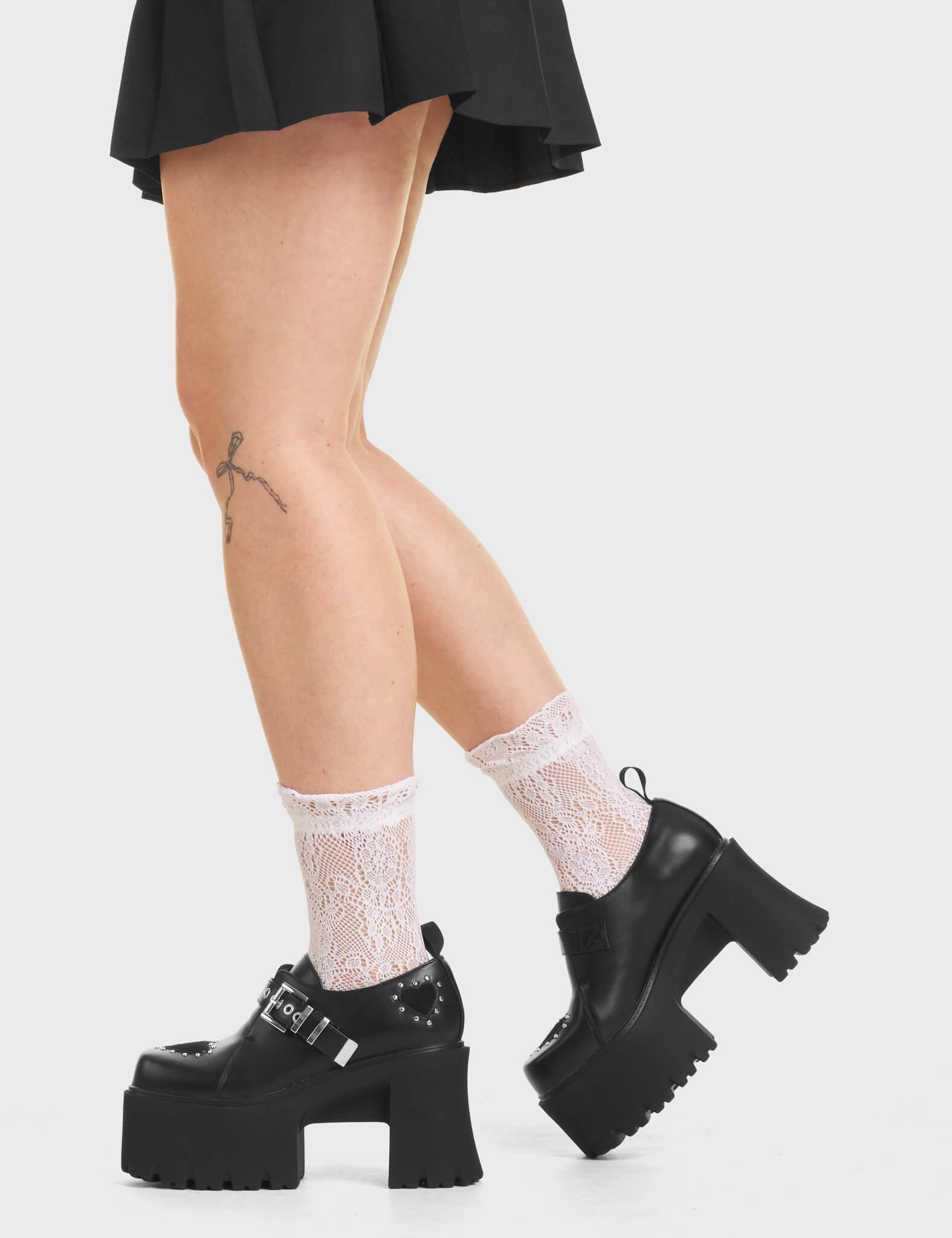 Read You Chunky Platform Shoes Product Image