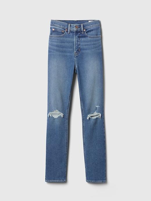 High Rise Vintage Slim Jeans Product Image