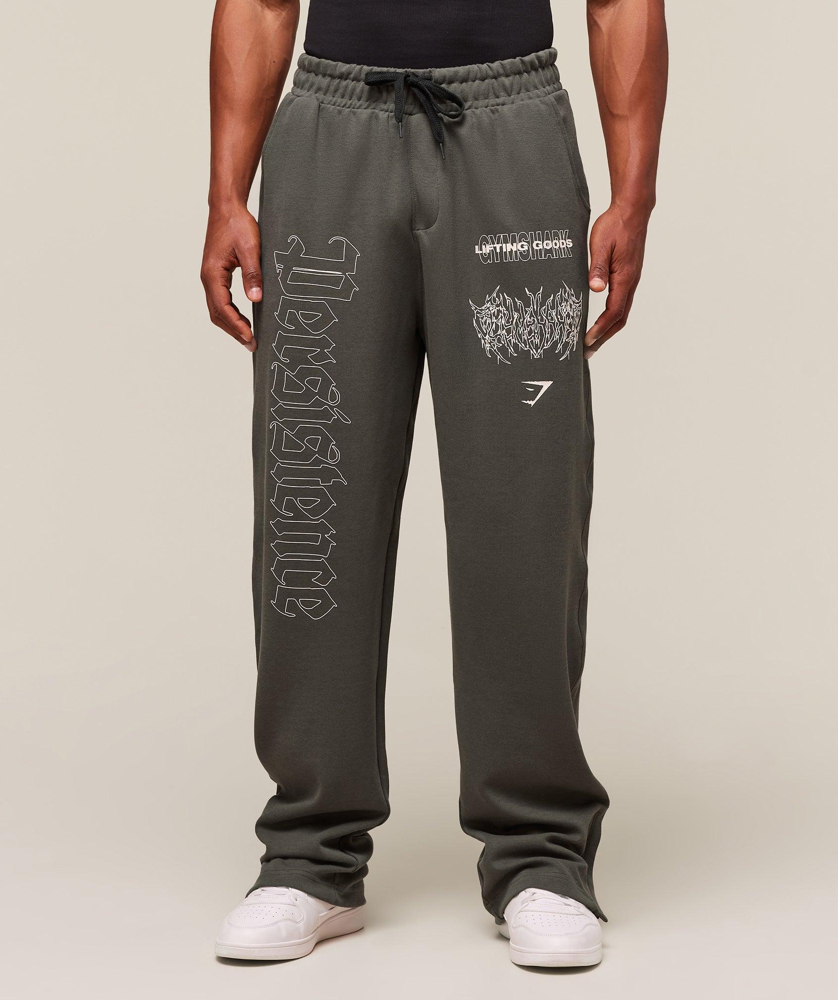 Gymshark Carlos Belcast x Rest Day Track Pant - Strength Green Male Product Image